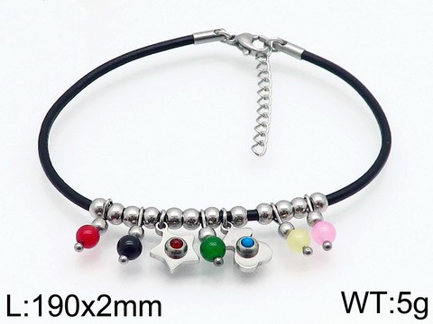 Stainless Steel Rope Tou*s Bracelet SS-072S