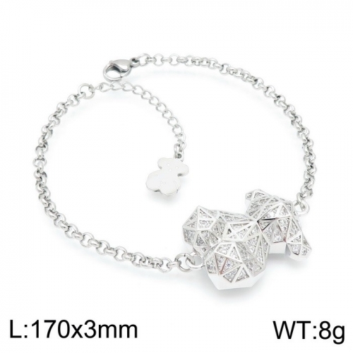 Stainless Steel Tou*s Bracelet SL-112S