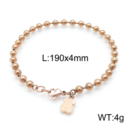 Stainless Steel Tou*s Bracelet SL-094R