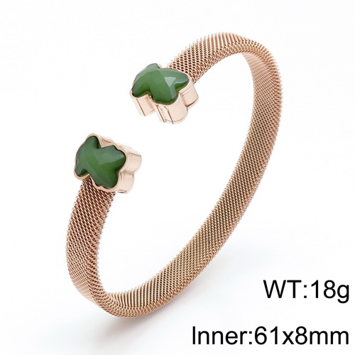 Stainless Steel Tou*s Bangle SL-088R