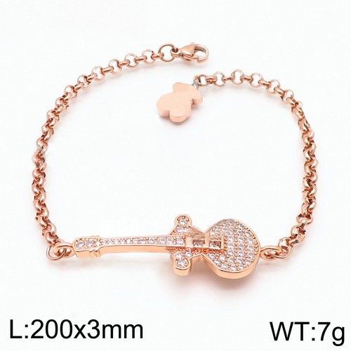 Stainless Steel Tou*s Bracelet SL-053R