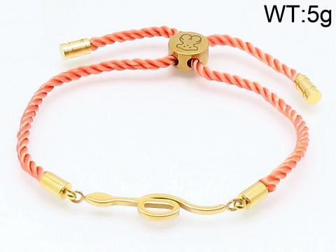 Stainless Steel Rope Tou*s Bracelet SS-059J