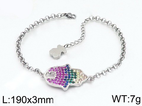 Stainless Steel Tou*s Bracelet SL-039S