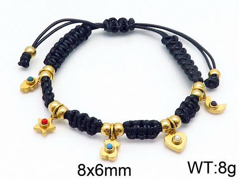 Stainless Steel Rope Tou*s Bracelet SS-049J