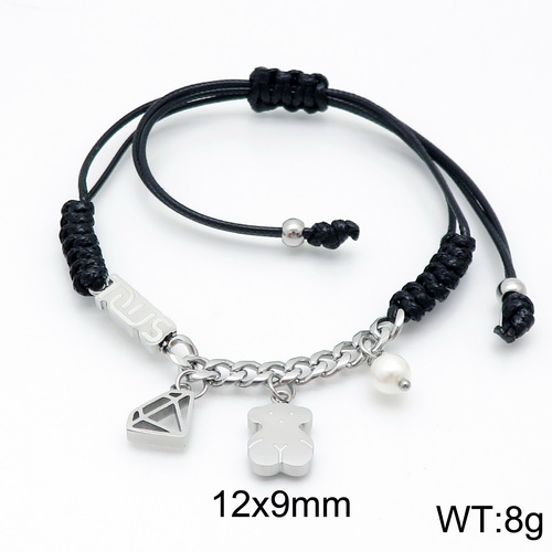 Stainless Steel Tou*s Rope Bracelet SS-086S