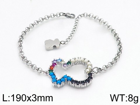 Stainless Steel Tou*s Bracelet SL-040S