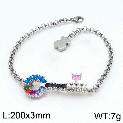 Stainless Steel Tou*s Bracelet SL-050S