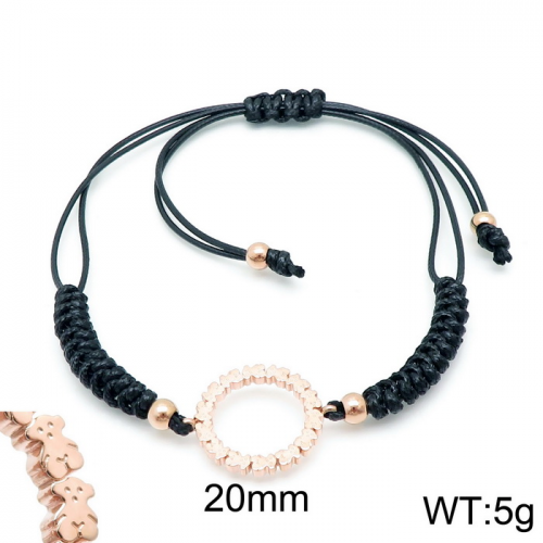 Stainless Steel Tou*s Rope Bracelet SS-091R