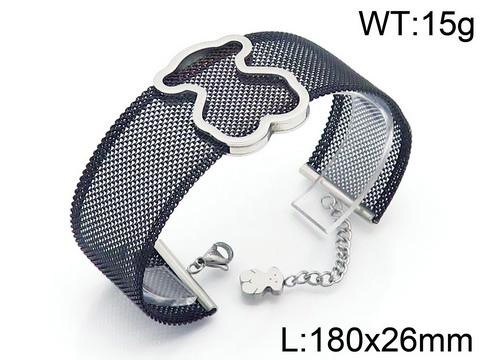 Stainless Steel Tou*s Bracelet SL-022HG