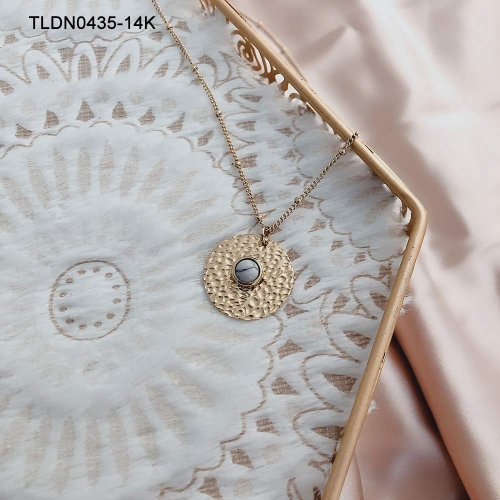 Stainless Steel Necklace TLDN0435-14K