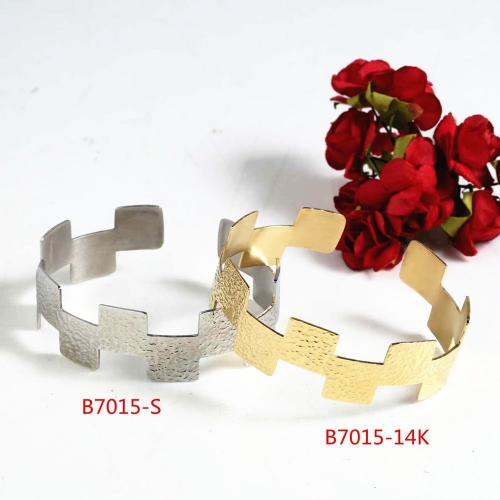 Stainless Steel Bangle B7015-S