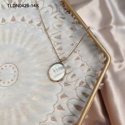 Stainless Steel Necklace TLDN0429-14K