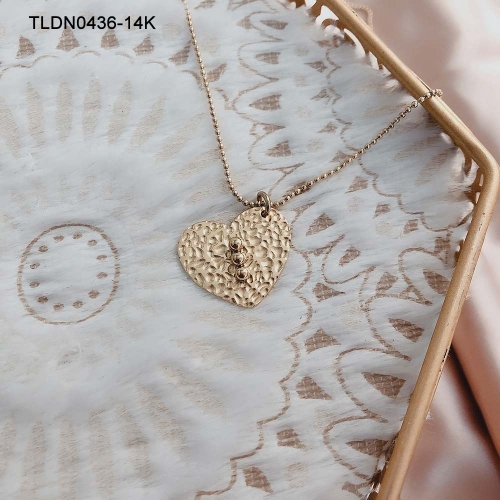 Stainless Steel Necklace TLDN0436-14K