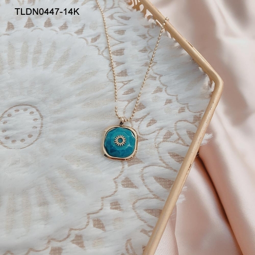 Stainless Steel Necklace TLDN0447-14K