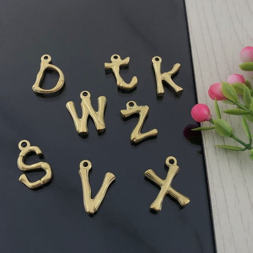 Stainless Steel Jewelry Charm Z20210429-Letter K