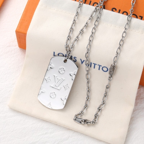 316 Stainless Steel LV Necklace LVXL034S