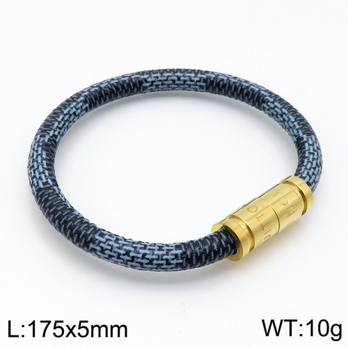 316 Stainless Steel LV Bracelet LVSS005GS