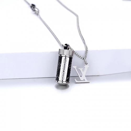 316 Stainless Steel LV Necklace LVXL001S