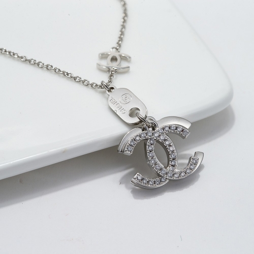 316 Stainless Steel Chane*l Necklace CLXL001S