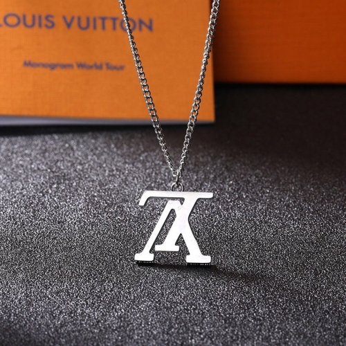 316 Stainless Steel LV Necklace LVXL014S