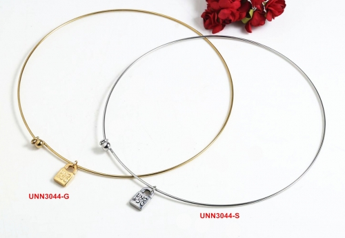 Stainless Steel uno de 50 Necklace UNN3044-G