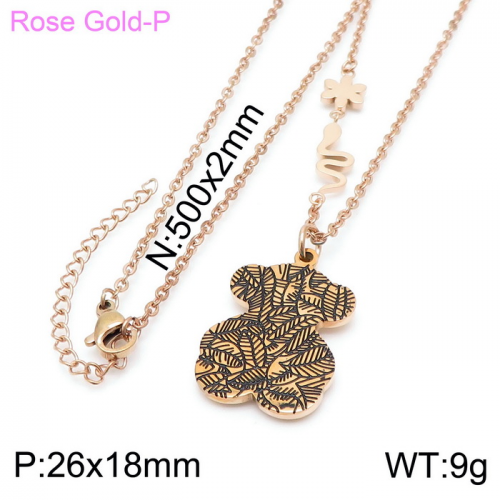 Stainless Steel Tou*s Necklace XL-101R