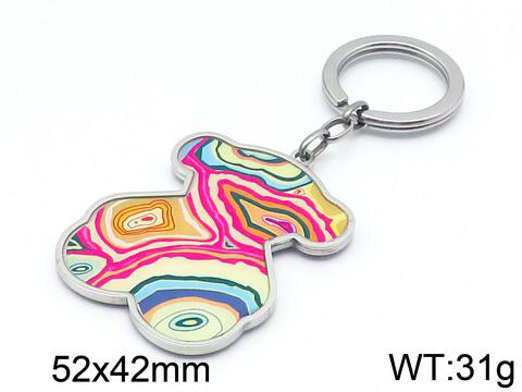 Stainless Steel Tou*s Keychain SK-001S