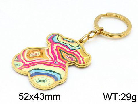 Stainless Steel Tou*s Keychain SK-001G