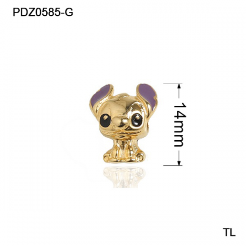 Stainless Steel Jewelry Charms PDZ0585-G