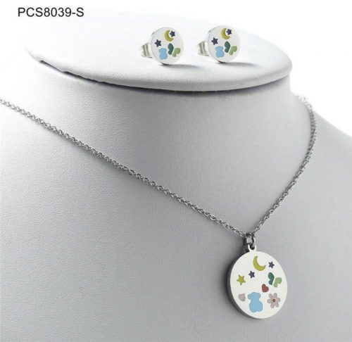 Stainless Steel Tou*s Jewelry Set TO010 (9)