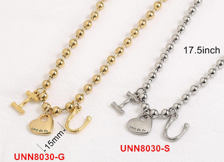 Stainless Steel Uno de 50 Necklace UNN8030-G