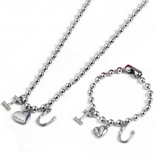 Stainless Steel Uno de 50 Jewelry Set UNS8030-S