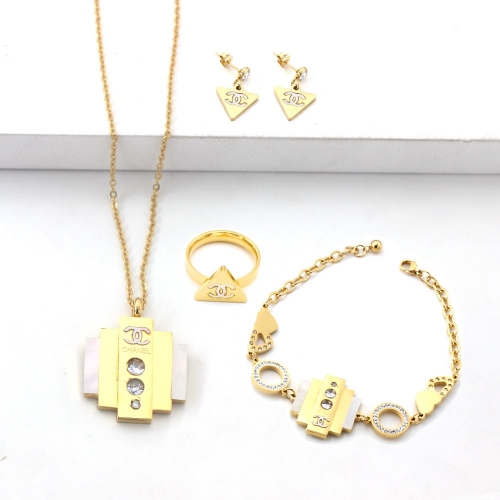 Stainless Steel Replica Brand Jewelry Set CS0740S