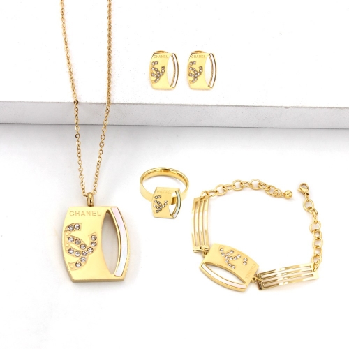 Stainless Steel Replica Brand Jewelry Set CS1240S