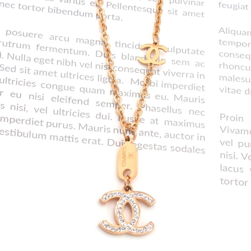 Stainless Steel Replica Brand Necklace CN0417N