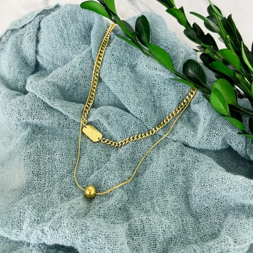 Stainless Steel Replica Brand Necklace CN2018N