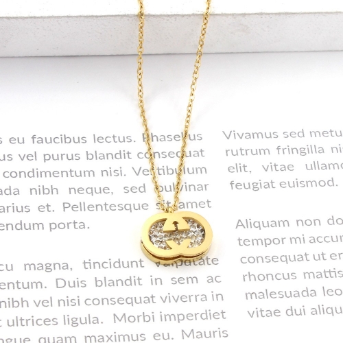 Stainless Steel Replica Brand Necklace CN1014N