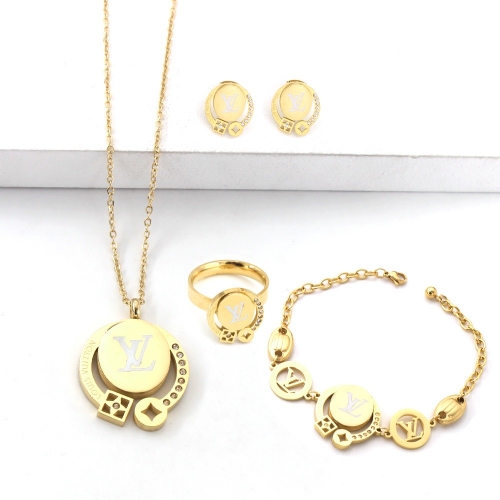 Stainless Steel Replica Brand Jewelry Set CS1040S