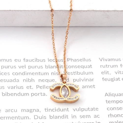 Stainless Steel Replica Brand Necklace CN0117N