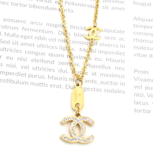 Stainless Steel Replica Brand Necklace CN0416N