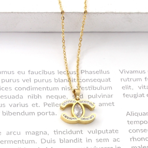 Stainless Steel Replica Brand Necklace CN0116N