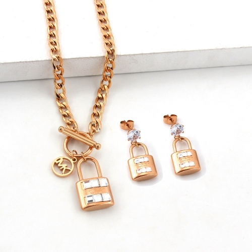 Stainless Steel Replica Brand Jewelry Set CS0523S