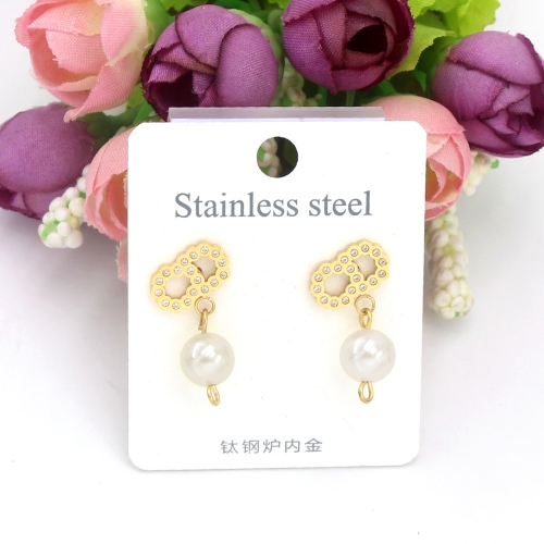 Stainless Steel Brand Earring FE0010E