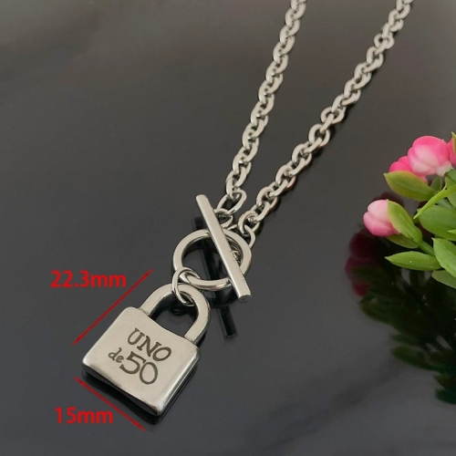 Stainless Steel Uno De 50 Necklace UNN001