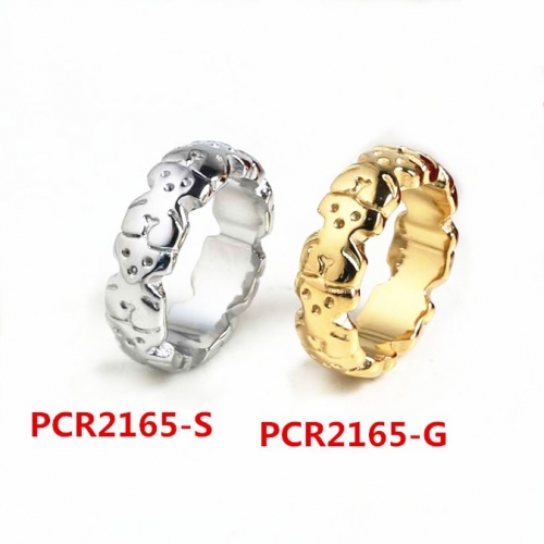 Stainless Steel Tou*s Ring  PCR2165-G 6# 7# 8# 9#