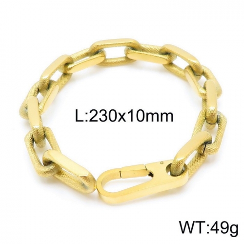 Stainless Steel Men Bangle KB144722-74