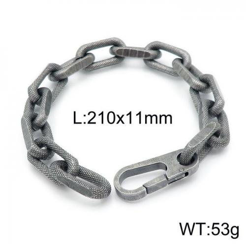 Stainless Steel Men Bangle KB144720-66