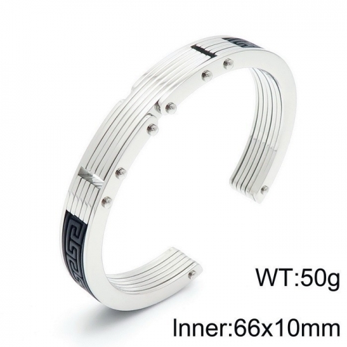 Stainless Steel Men Bangle KB144713-44