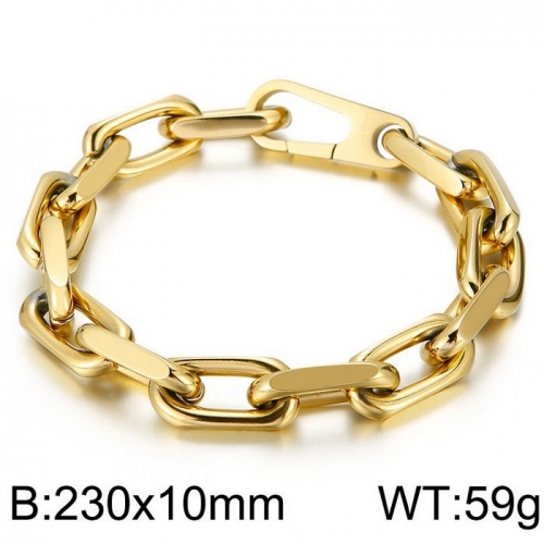 Stainless Steel Men Bangle KB140105-69