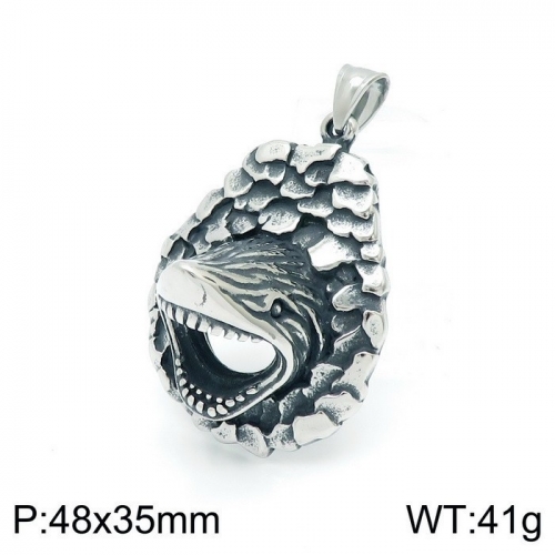 Stainless Steel Men Pendant  KP97370-12